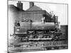 North Staffordshire 0-6-0 Steam Locomotive with Driver and Fireman on the Footplate, 19th Century-null-Mounted Photographic Print