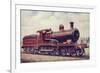 North Staffordshire Railway 4-4-0 Locomotive No 86-null-Framed Giclee Print