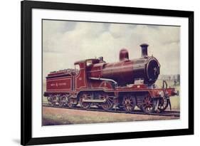 North Staffordshire Railway 4-4-0 Locomotive No 86-null-Framed Giclee Print