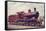 North Staffordshire Railway 4-4-0 Locomotive No 86-null-Framed Stretched Canvas