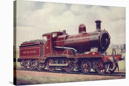 North Staffordshire Railway 4-4-0 Locomotive No 86-null-Stretched Canvas