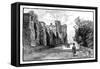 North Terrace and Wykeham Tower, Windsor Castle, C1888-null-Framed Stretched Canvas