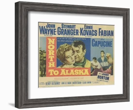 North to Alaska, 1960-null-Framed Art Print