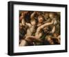 North Transept, Altar of St. Michael the Archangel, Archangel Michael Killing the Evil One, Giulio-Giulio Campi-Framed Giclee Print