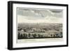 North View of London, Plate 3, Views of London, c.1794-Canaletto-Framed Giclee Print