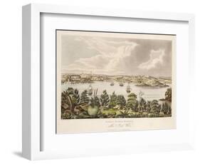 North View of Sidney, New South Wales-Joseph Lycett-Framed Giclee Print