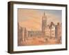 North View of St Nicholas' Church-Robert Johnson-Framed Giclee Print