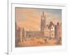 North View of St Nicholas' Church-Robert Johnson-Framed Giclee Print