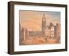 North View of St Nicholas' Church-Robert Johnson-Framed Giclee Print