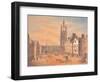 North View of St Nicholas' Church-Robert Johnson-Framed Giclee Print