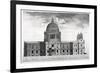 North View of St Paul's Cathedral, City of London, C1713-null-Framed Giclee Print