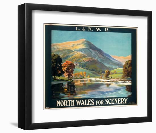 North Wales for Scenery-null-Framed Art Print