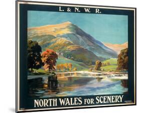 North Wales for Scenery-null-Mounted Art Print