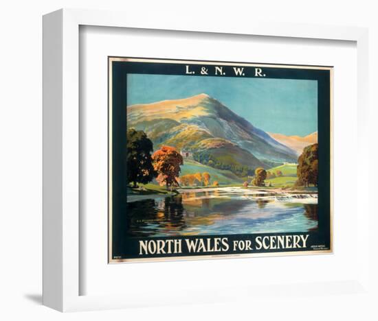 North Wales for Scenery-null-Framed Art Print