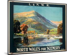 North Wales for Scenery-null-Mounted Art Print