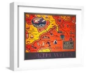 North Wales LMS-null-Framed Art Print