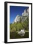 North West Face of Half Dome, and Mirror Lake, Yosemite NP, California-David Wall-Framed Premium Photographic Print