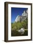 North West Face of Half Dome, and Mirror Lake, Yosemite NP, California-David Wall-Framed Photographic Print