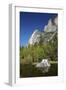 North West Face of Half Dome, and Mirror Lake, Yosemite NP, California-David Wall-Framed Photographic Print