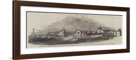 North-West Front of the Asylum Near Arlsey-null-Framed Giclee Print