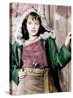 North West Mounted Police, Paulette Goddard, 1940-null-Stretched Canvas
