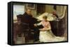 North-West Passage-John Everett Millais-Framed Stretched Canvas