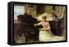 North-West Passage-John Everett Millais-Framed Stretched Canvas
