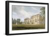 North-West View of Chiswick House, Chiswick, Hounslow, London, 1822-John Chessell Buckler-Framed Giclee Print