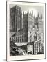 North-West View of Durham Cathedral-null-Mounted Giclee Print