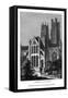 North West View of Ely Cathedral, 1843-J Jackson-Framed Stretched Canvas