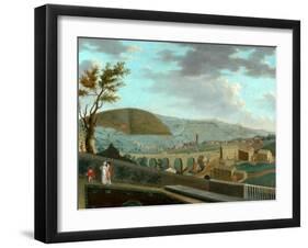 North-West View of Halifax, c.1810-Nathan Theodore Fielding-Framed Giclee Print