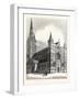 North-West View of Salisbury Cathedral-null-Framed Giclee Print