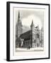 North-West View of Salisbury Cathedral-null-Framed Giclee Print