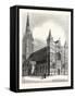 North-West View of Salisbury Cathedral-null-Framed Stretched Canvas