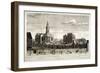 North West View of St Paul'S, Deptford, London, C1750-null-Framed Giclee Print