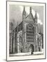 North-West View of the Cathedral at Winchester-null-Mounted Giclee Print