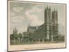 North West View of Westminster Abbey, London-Thomas Malton-Mounted Giclee Print