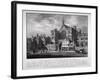 North-West View of Westminster Hall, London, 1808-Thomas Hall-Framed Giclee Print