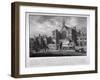 North-West View of Westminster Hall, London, 1808-Thomas Hall-Framed Giclee Print