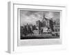 North-West View of Westminster Hall, London, 1808-Thomas Hall-Framed Giclee Print