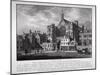 North-West View of Westminster Hall, London, 1808-Thomas Hall-Mounted Giclee Print