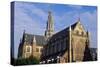 North Western Side of Saint Bavokerk Church or Grote Kerk, Haarlem, Netherlands-null-Stretched Canvas