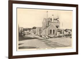 North Wharf, Nantucket, Massachusetts-null-Framed Premium Giclee Print