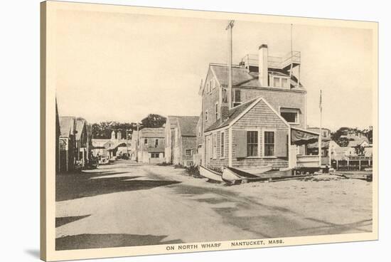 North Wharf, Nantucket, Massachusetts-null-Stretched Canvas