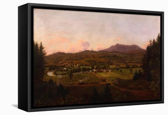 North Williston, Vermont, 1850-Charles Louis Heyde-Framed Stretched Canvas