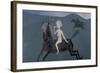 North Wind Blowing with a Horse-Zhang Yong Xu-Framed Giclee Print