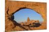 North Window and Turret Arch, Arches National Park, Utah, United States of America, North America-Gary Cook-Mounted Photographic Print