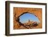 North Window and Turret Arch, Arches National Park, Utah, United States of America, North America-Gary Cook-Framed Photographic Print