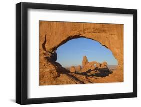 North Window and Turret Arch, Arches National Park, Utah, United States of America, North America-Gary Cook-Framed Photographic Print