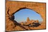 North Window and Turret Arch, Arches National Park, Utah, United States of America, North America-Gary Cook-Mounted Photographic Print
